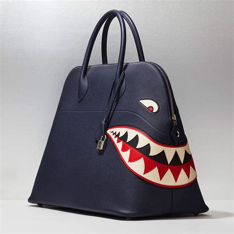 hermes bolide shark charm|hermes bolide bag sizes.